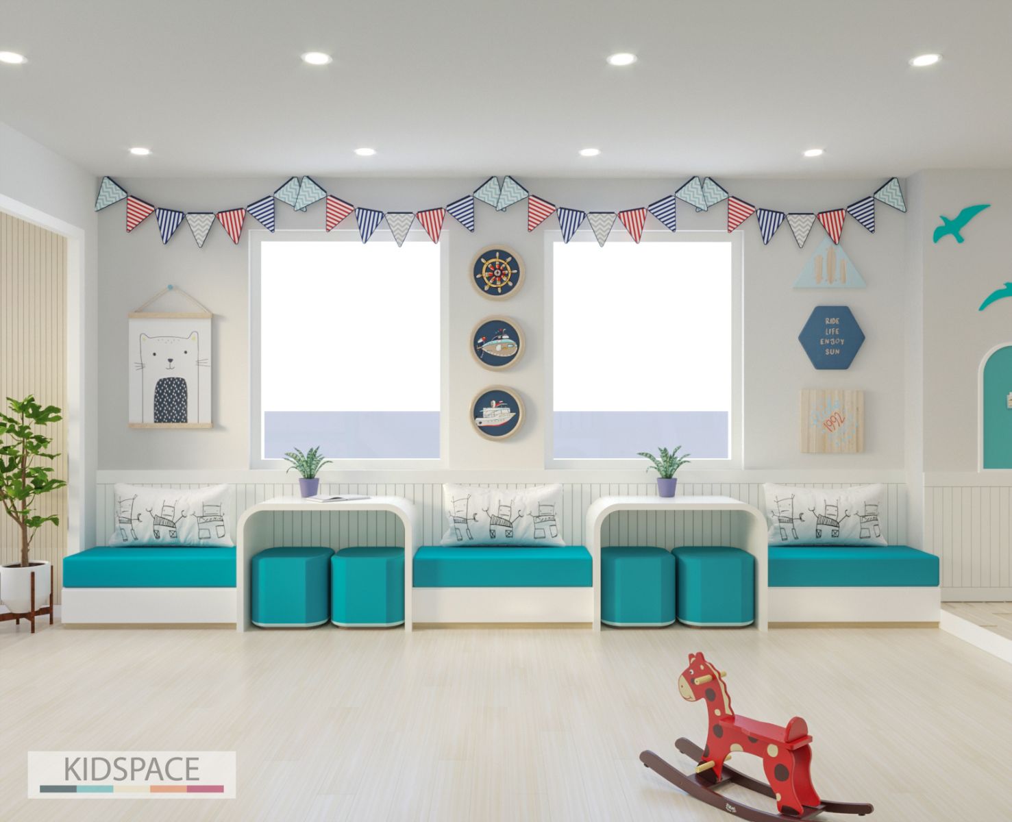 Thiết kế nội thất trường mầm non KID’S KINGDOM