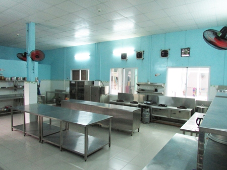 Tiêu chuẩn bếp ăn một chiều trường mầm non