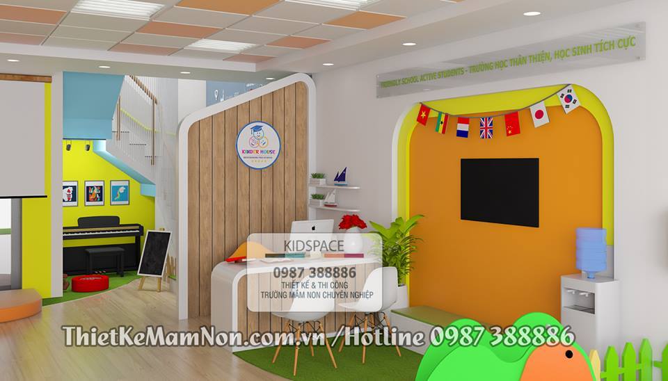 Mẫu thiết kế trường mầm non Kinder House