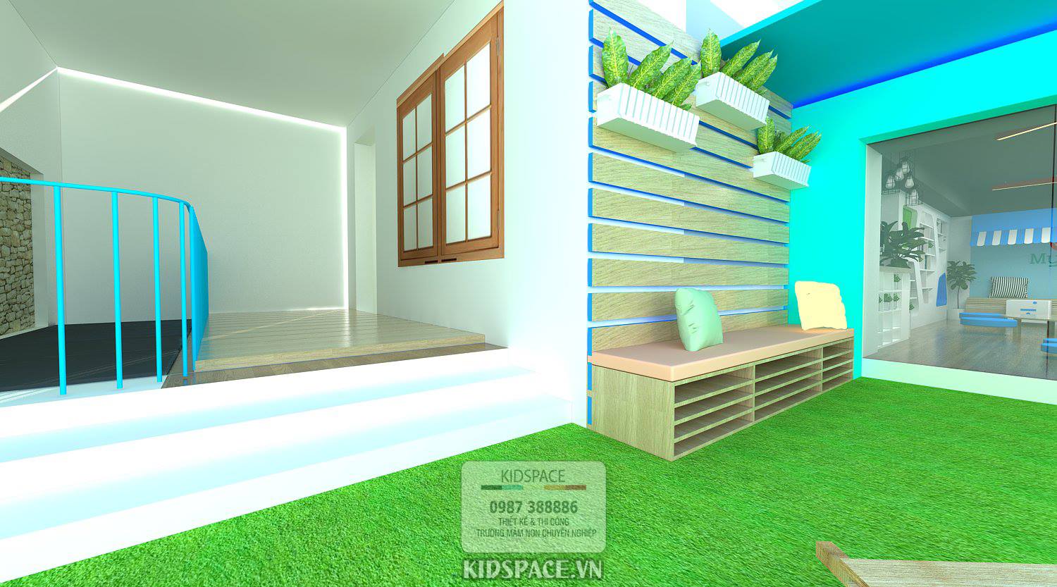 Mẫu thiết kế trường mầm non myoko