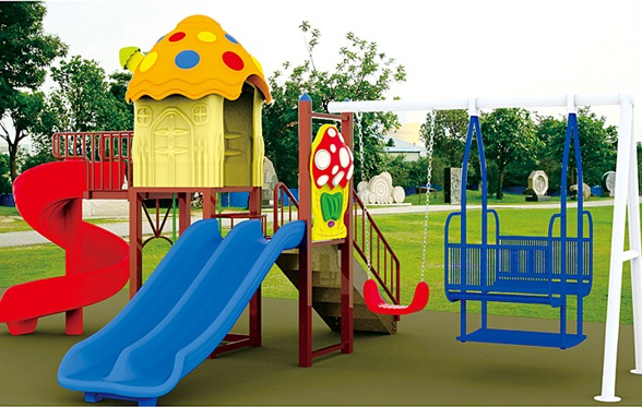 Đồ vận động mầm non cầu trượt